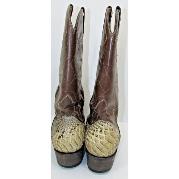 Exotic Snake skin Western Boots - Size 7.5 D men's ( 8 B women's) - Picture 5 of 16